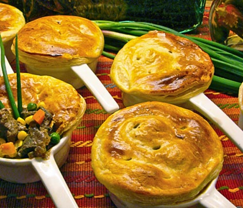 Elk Pot Pies